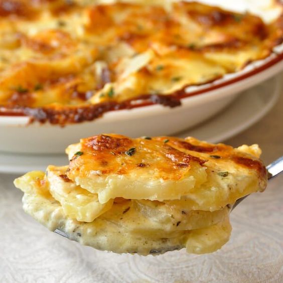 Картофельная запеканка с грибами
