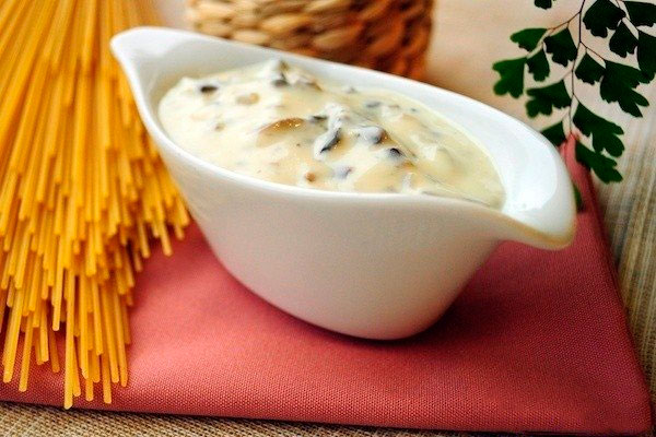 Соус со свежими грибами